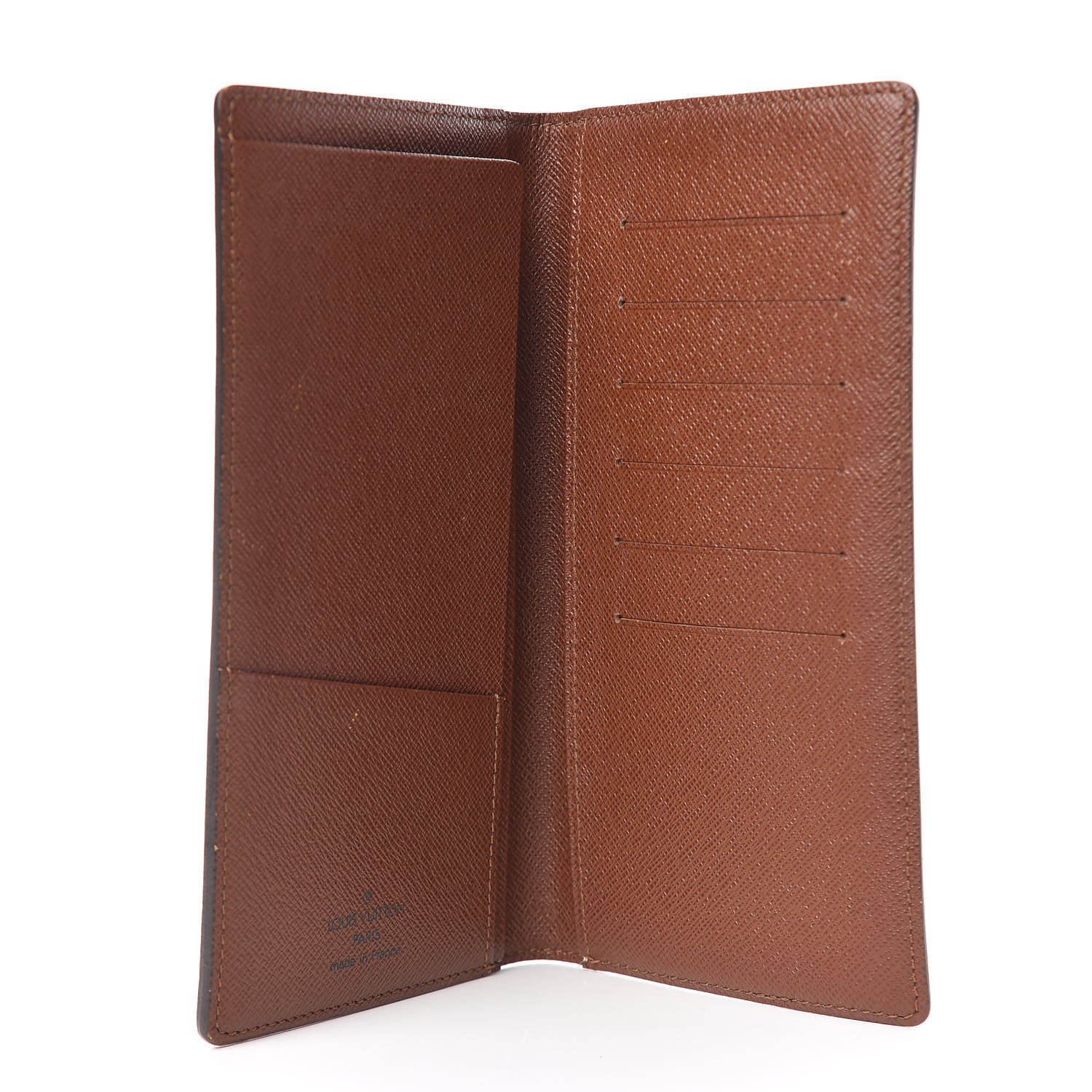 Louis Vuitton Monogram Porte Valeurs Checkbook Wallet 5 of 7