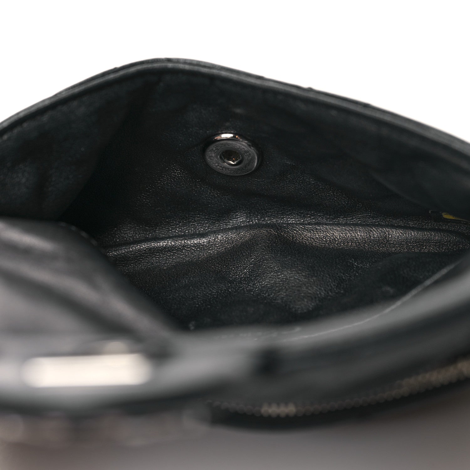 Chanel Lambskin Quilted Mini Mineral Nights Flap Crossbody Bag Black 5 of 15