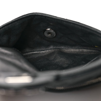 Chanel Lambskin Quilted Mini Mineral Nights Flap Crossbody Bag Black 5 of 15