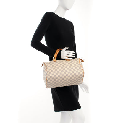 Louis Vuitton Damier Azur Speedy 30 2 of 17