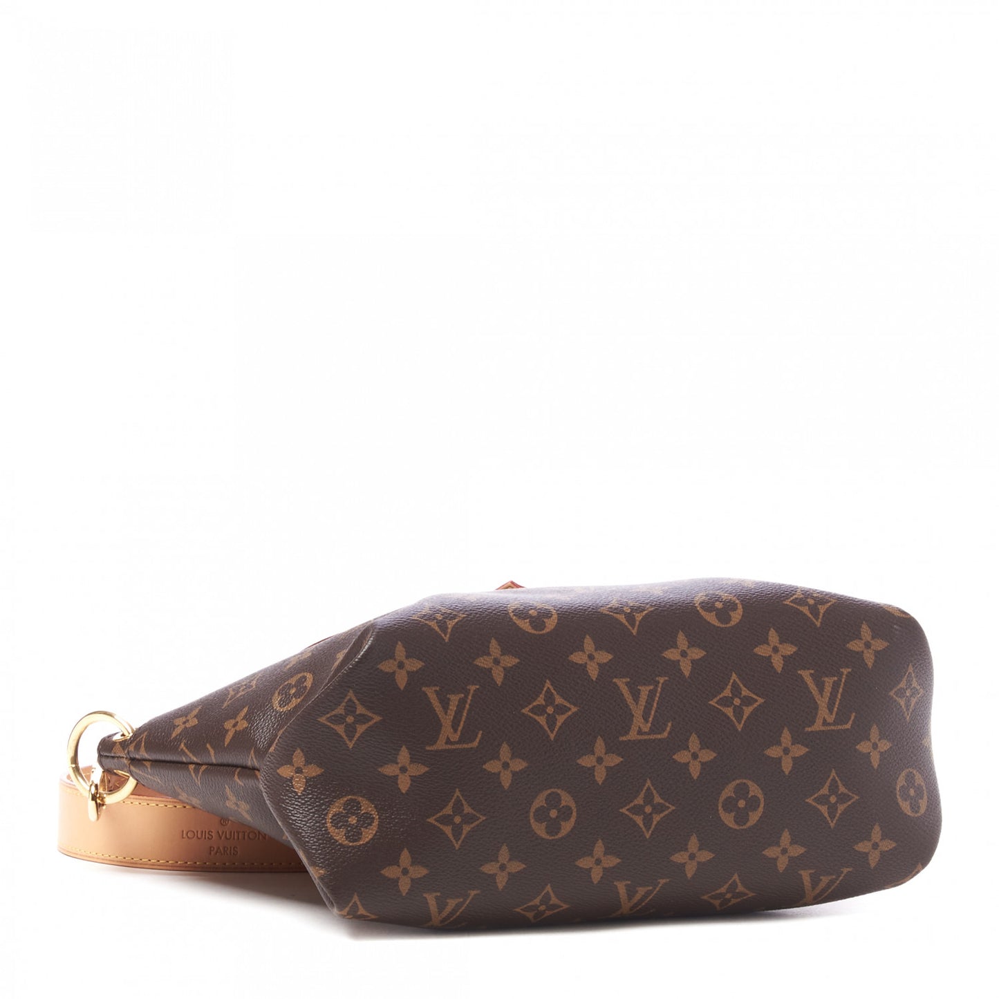 Monogram Flower Zipped Tote PM Beige