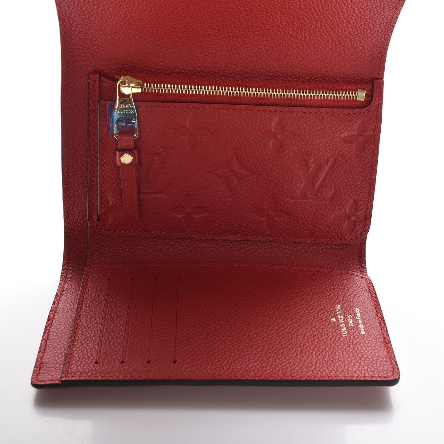 Empreinte Compact Curieuse Wallet Cherry