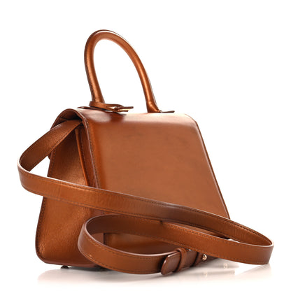 Delvaux Box Calfskin Mini Brillant Satchel Bronze 4 of 11