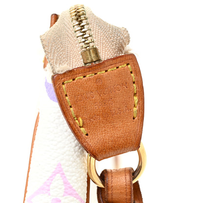 Louis Vuitton Monogram Multicolor Pochette Accessories White 11 of 13