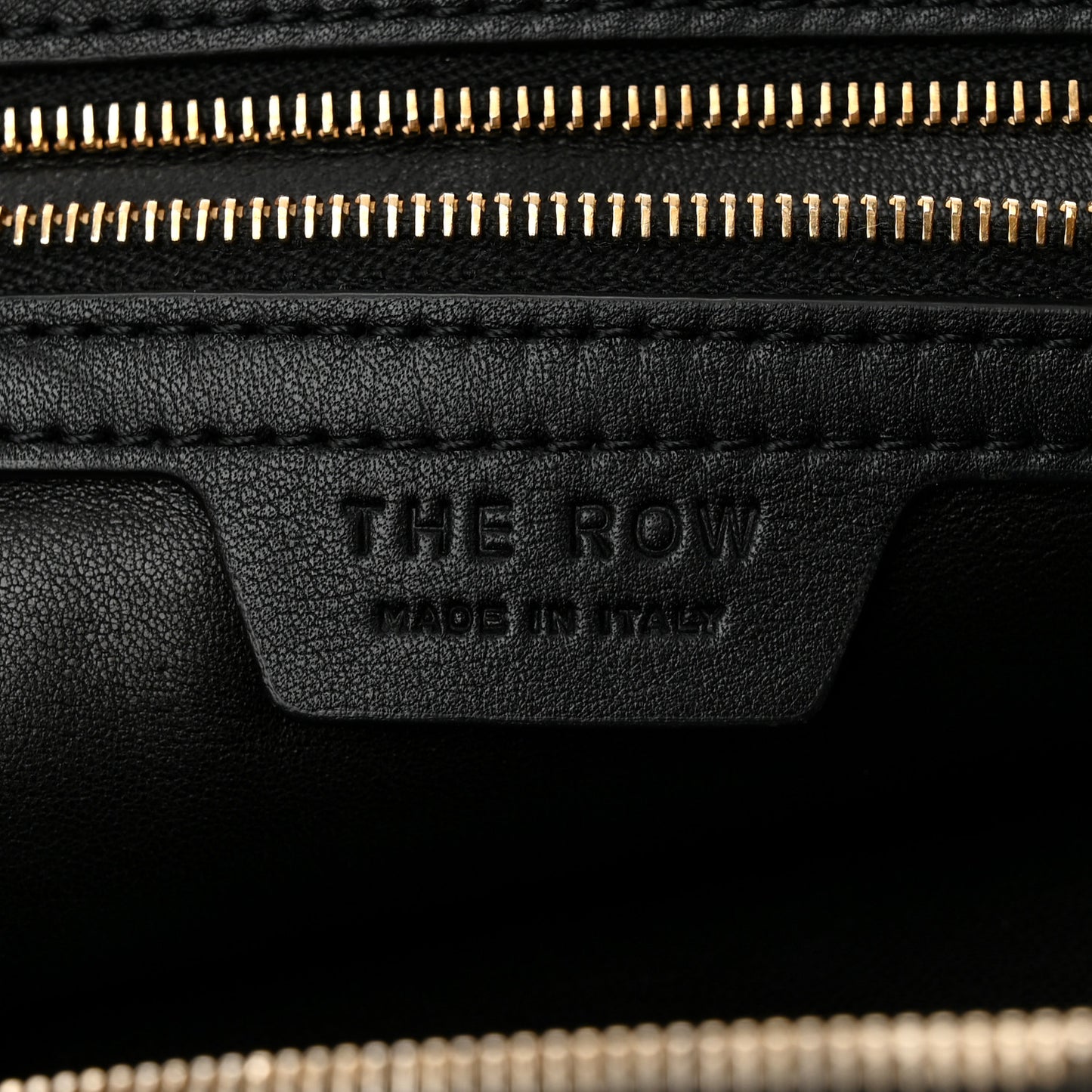 Calfskin N/S Allie Bag Black