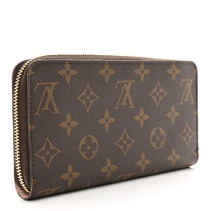 Louis Vuitton Monogram Zippy Wallet Rose Ballerine 3 of 8
