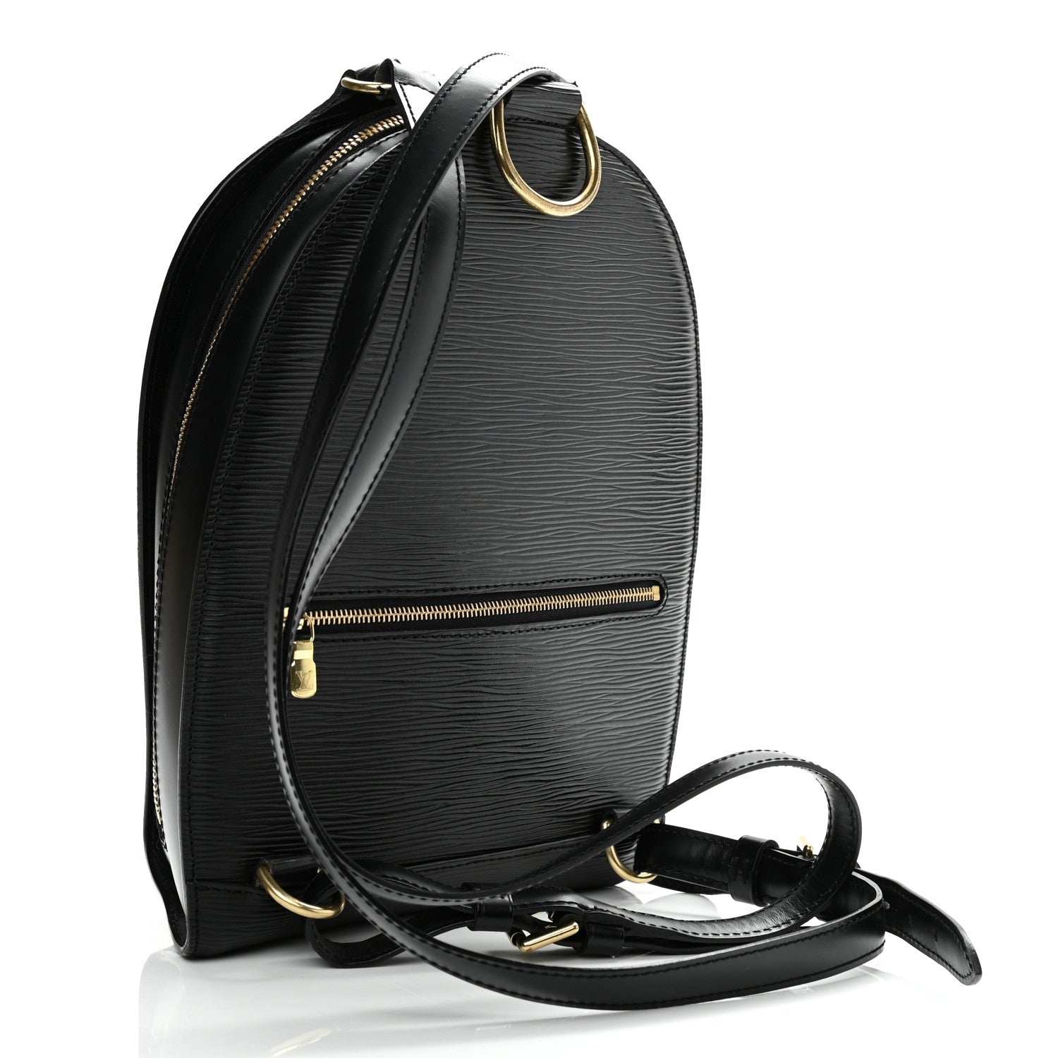 Louis Vuitton Epi Mabillon Backpack Black 3 of 12