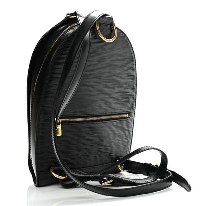 Louis Vuitton Epi Mabillon Backpack Black 3 of 12