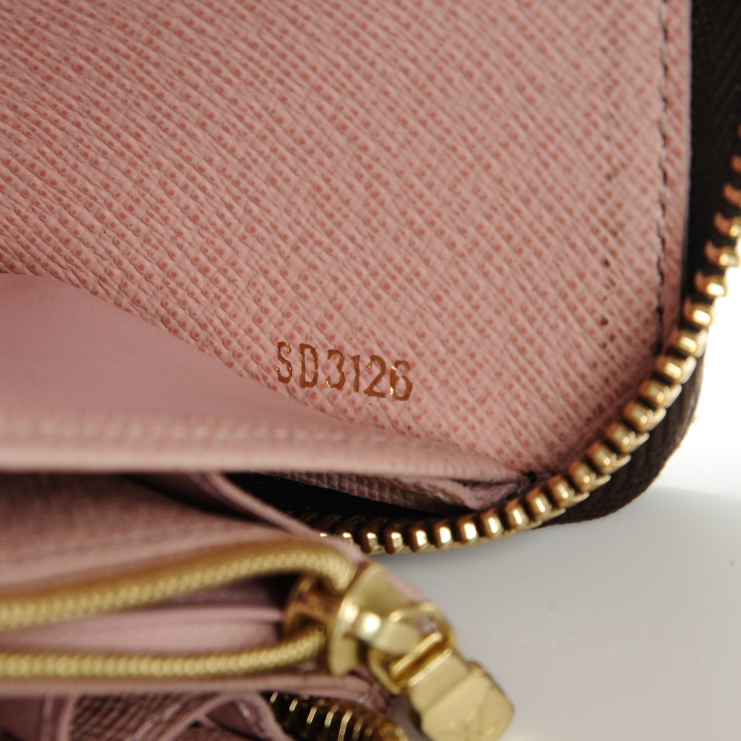 Monogram Zippy Wallet Rose Ballerine