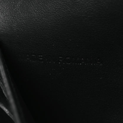 Burberry Calfskin Vintage Check Hannah Wallet with Detachable Strap Black 7 of 13