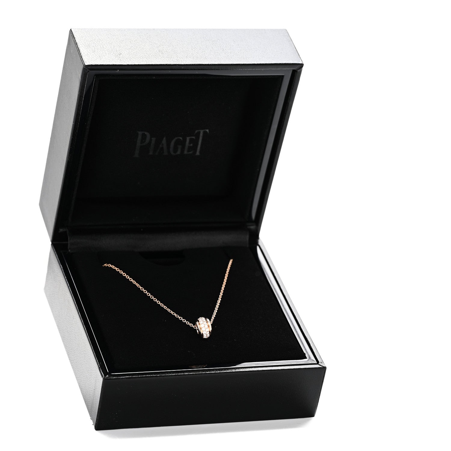 Piaget 18K Rose Gold Diamond Possession Pendant Necklace 6 of 6