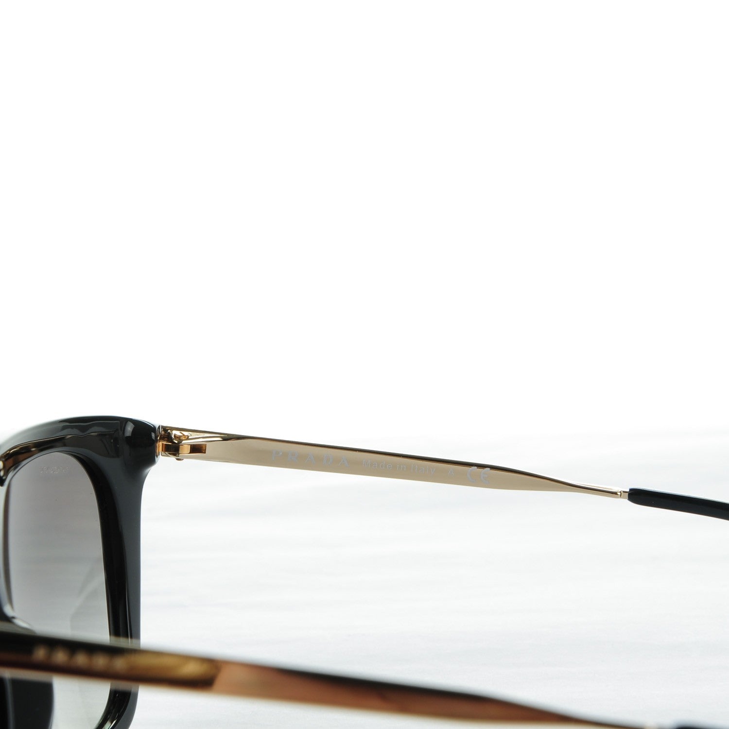 Prada Catwalk Sunglasses SPR 13Q Black 5 of 5