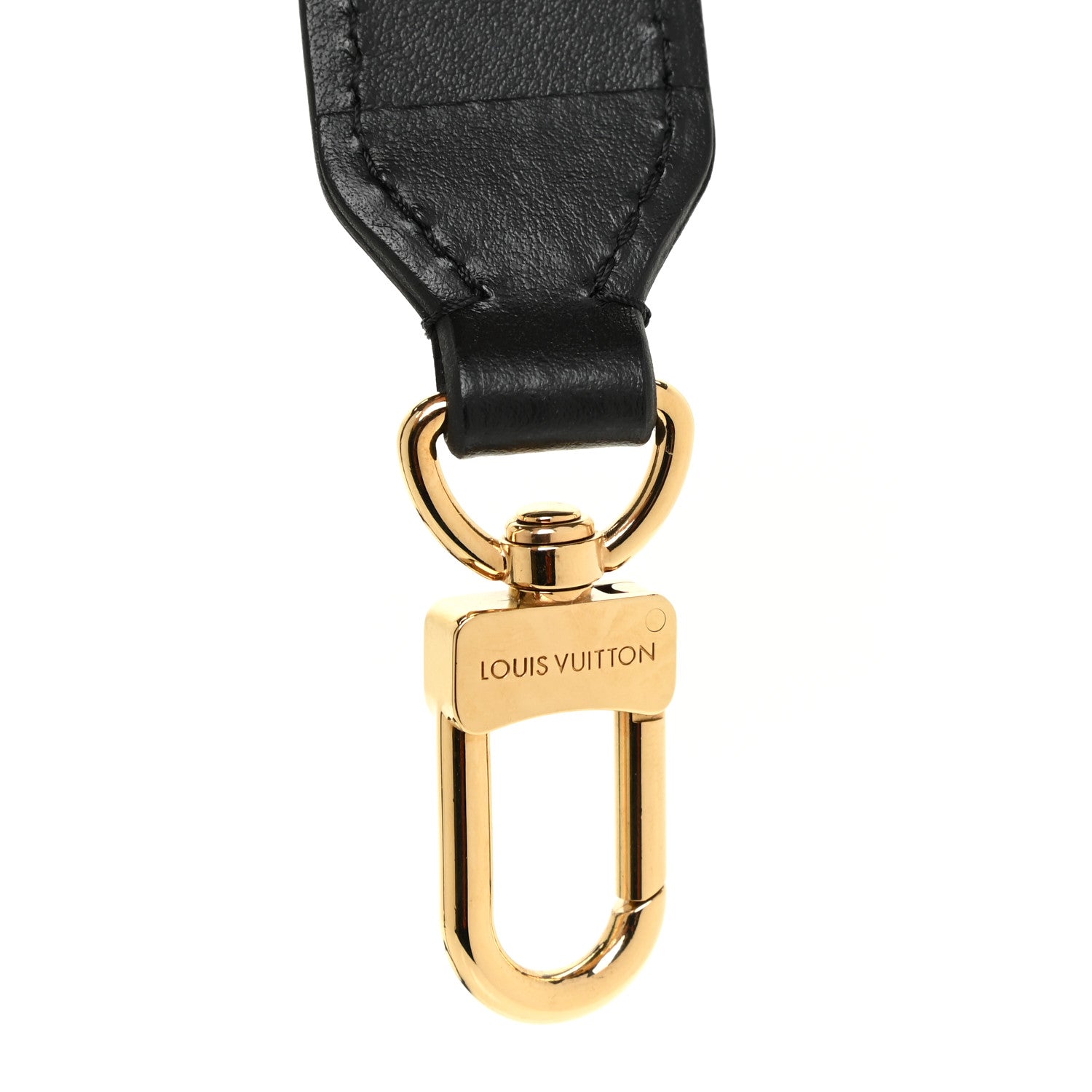Louis Vuitton Calfskin Odeon PM Adjustable Shoulder Strap Black 5 of 5