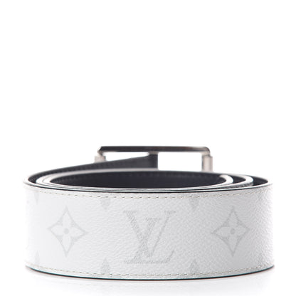 Louis Vuitton Calfskin Reverse Monogram Eclipse 40mm Belt 85 34 3 of 6
