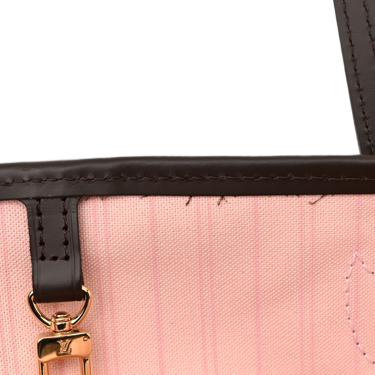 Damier Ebene Neo Neverfull MM Rose Ballerine