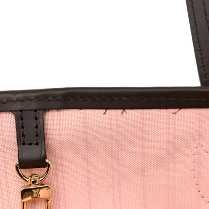Louis Vuitton Damier Ebene Neo Neverfull MM Rose Ballerine 11 of 11