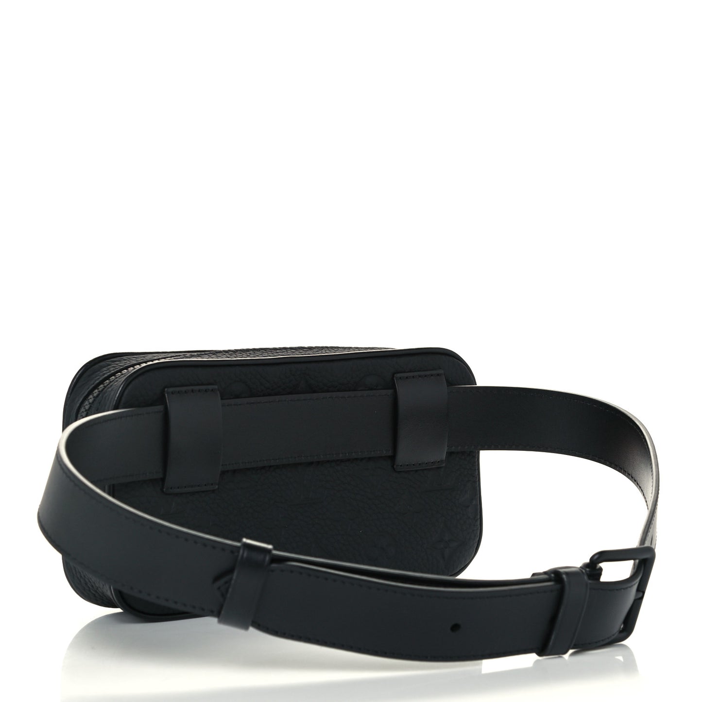 Taurillon Monogram Uniformes Solar Ray Soft Pochette Volga Belt Bag Black