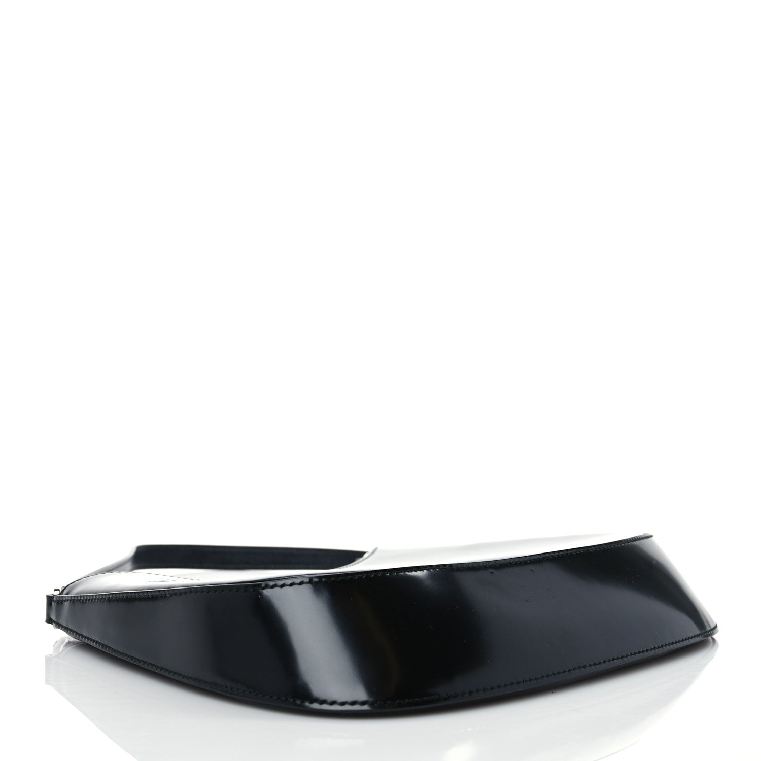 Prada Spazzolato Cleo Shoulder Bag Black 4 of 8