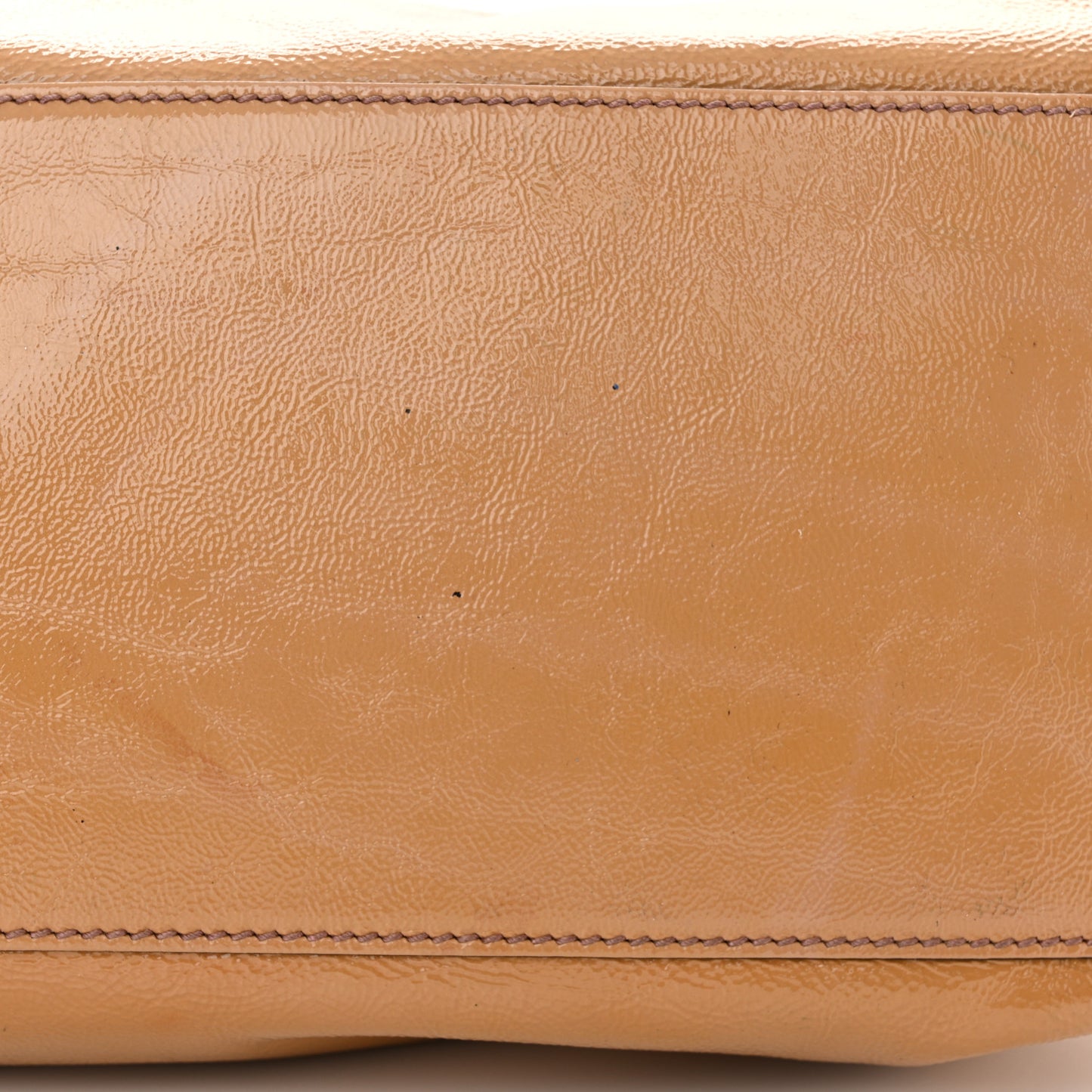Vernice Naplack Medium Soho Chain Shoulder Bag Dark Cipria