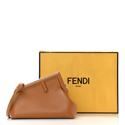 Fendi Shiny Nappa Small Fendi First Caramello 16 of 16