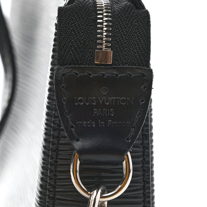 Louis Vuitton Epi Pochette Accessories NM Black 6 of 7