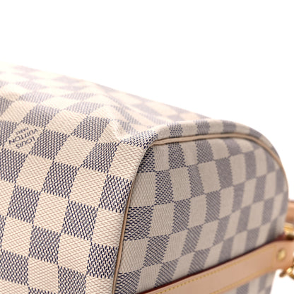 Louis Vuitton Damier Azur Speedy Bandouliere 30 11 of 12