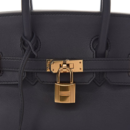 Hermes Swift Birkin 25 Bleu Indigo 38 of 39