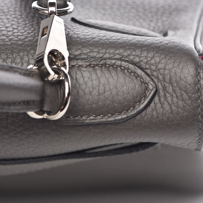 Hermes Taurillon Clemence Horseshoe Kelly Retourne 32 Graphite Tosca 37 of 41