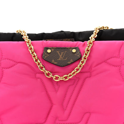 Louis Vuitton Econyl Monogram Pillow Maxi Multi Pochette Accessories Black Fuchsia 8 of 12