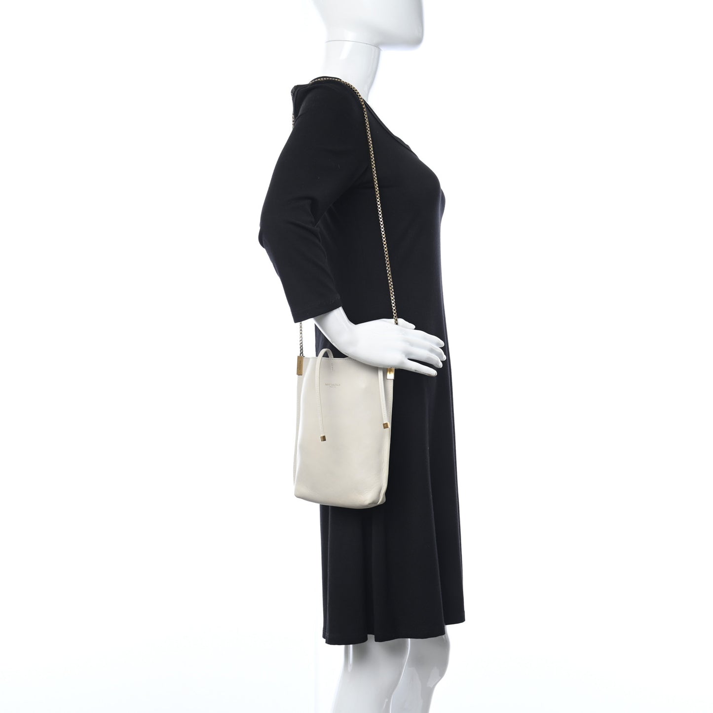 Calfskin Mini Suzanne Hobo Cream