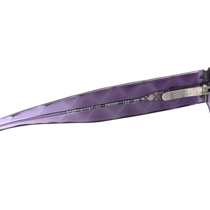 Chanel Quilted CC Mod Sunglasses 5120 Purple 5 of 7