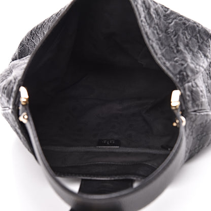 Gucci Guccissima Large New Ladies Web Hobo Black 5 of 12