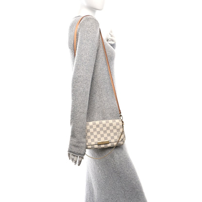 Louis Vuitton Damier Azur Favorite PM 2 of 15