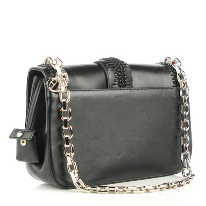 Christian Dior Matte Calfskin Cannage New Lock Bag Black 6 of 12