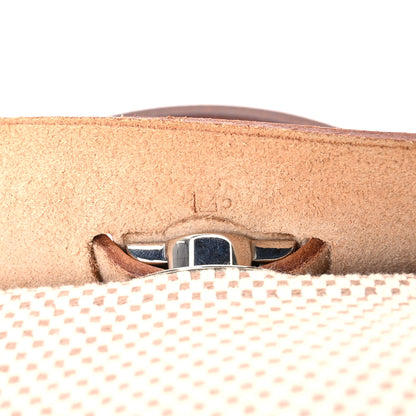 Hermes Toile Vache Calfskin Herbag 30 PM Naturel 8 of 12