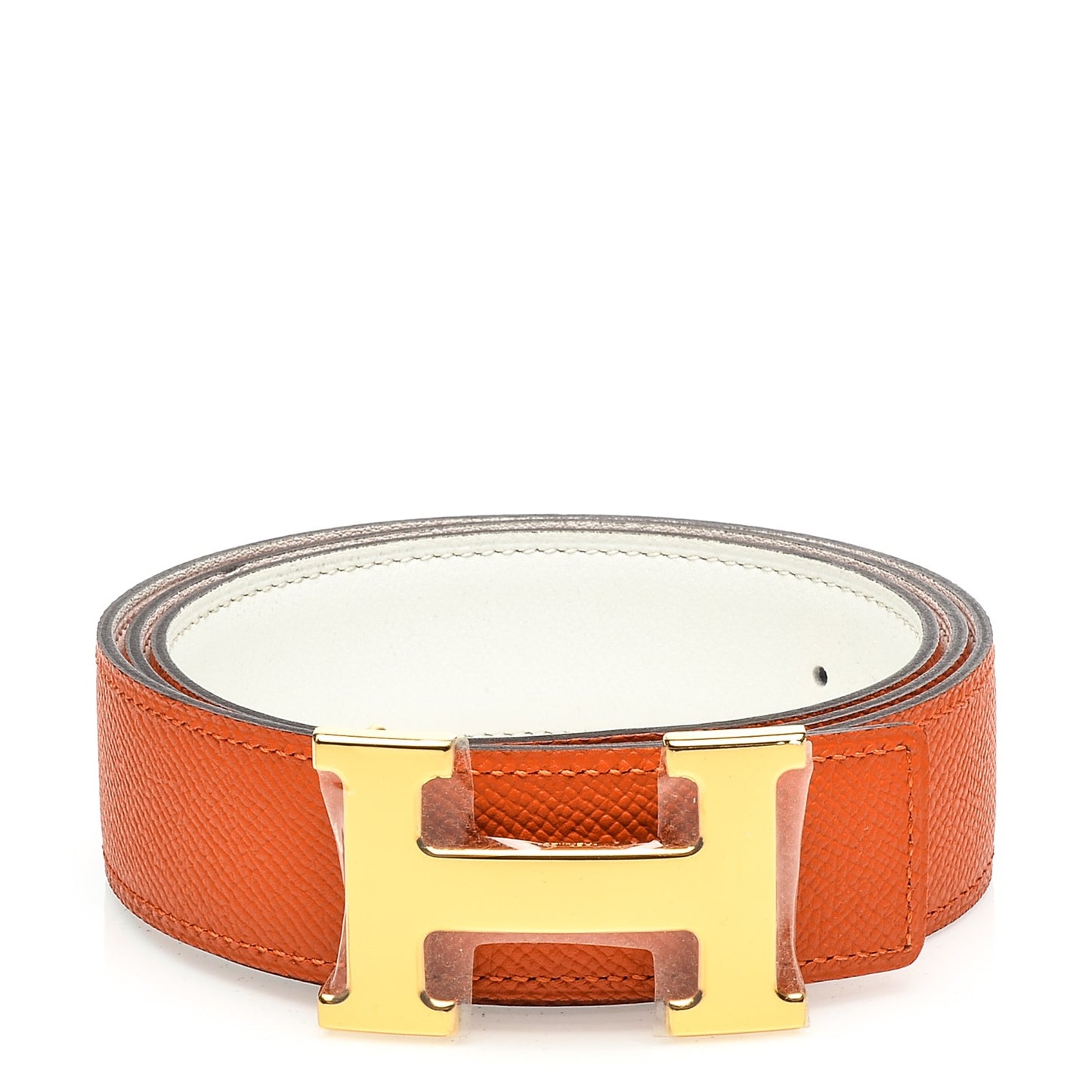 Swift Epsom 32mm H Belt 95 Feu White