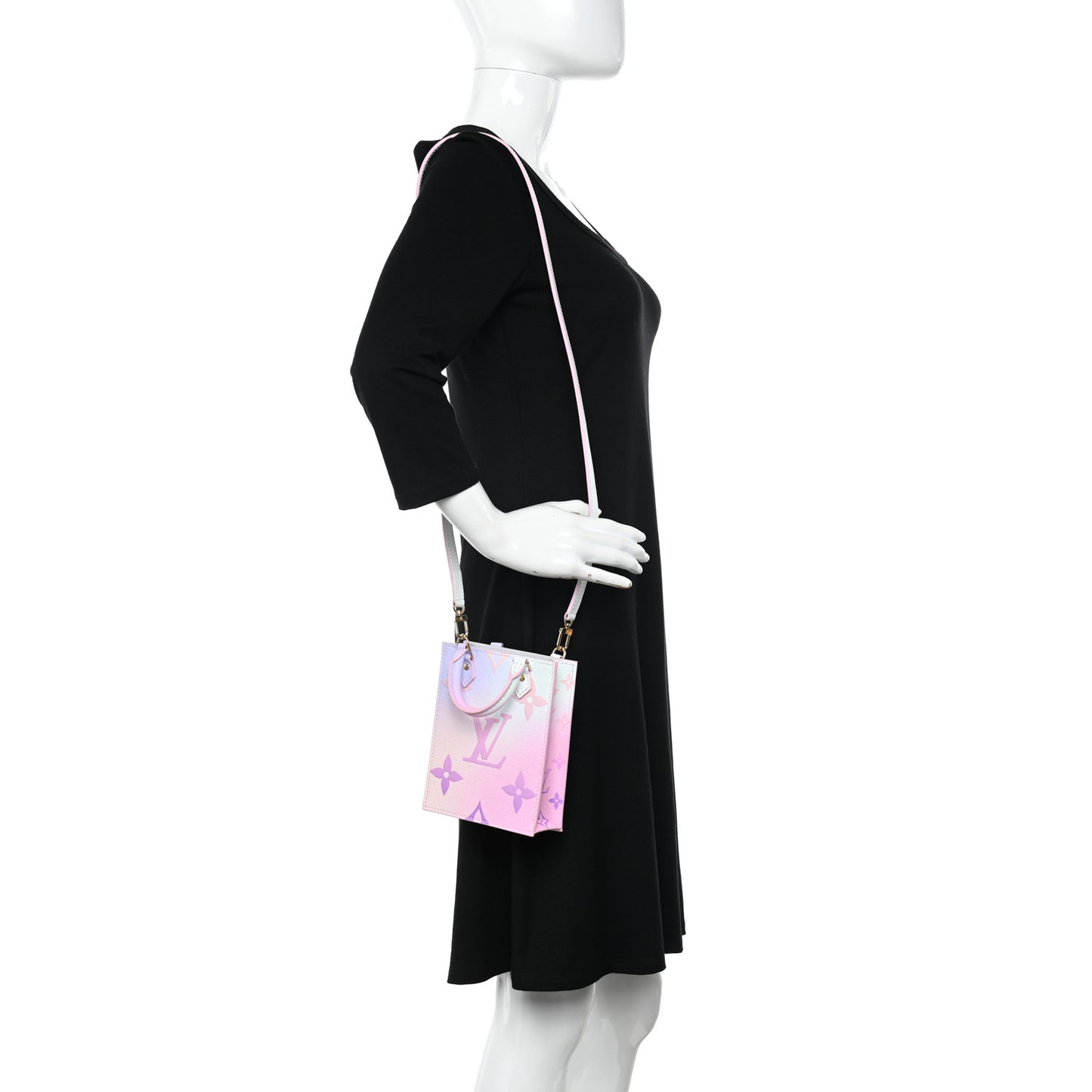 Monogram Giant Spring In The City Petit Sac Plat Sunrise Pastel