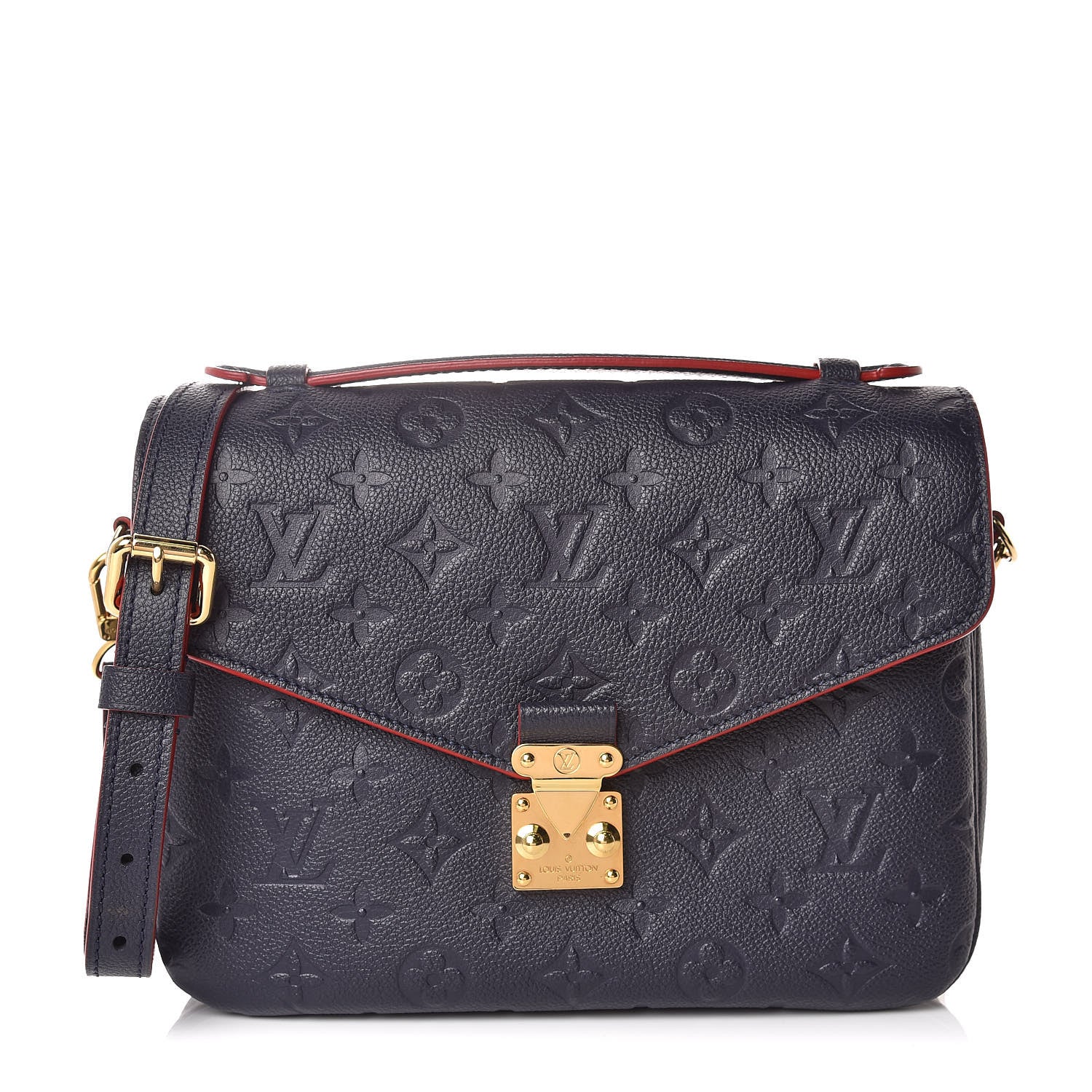Louis Vuitton Empreinte Pochette Metis Marine Rouge 1 of 9