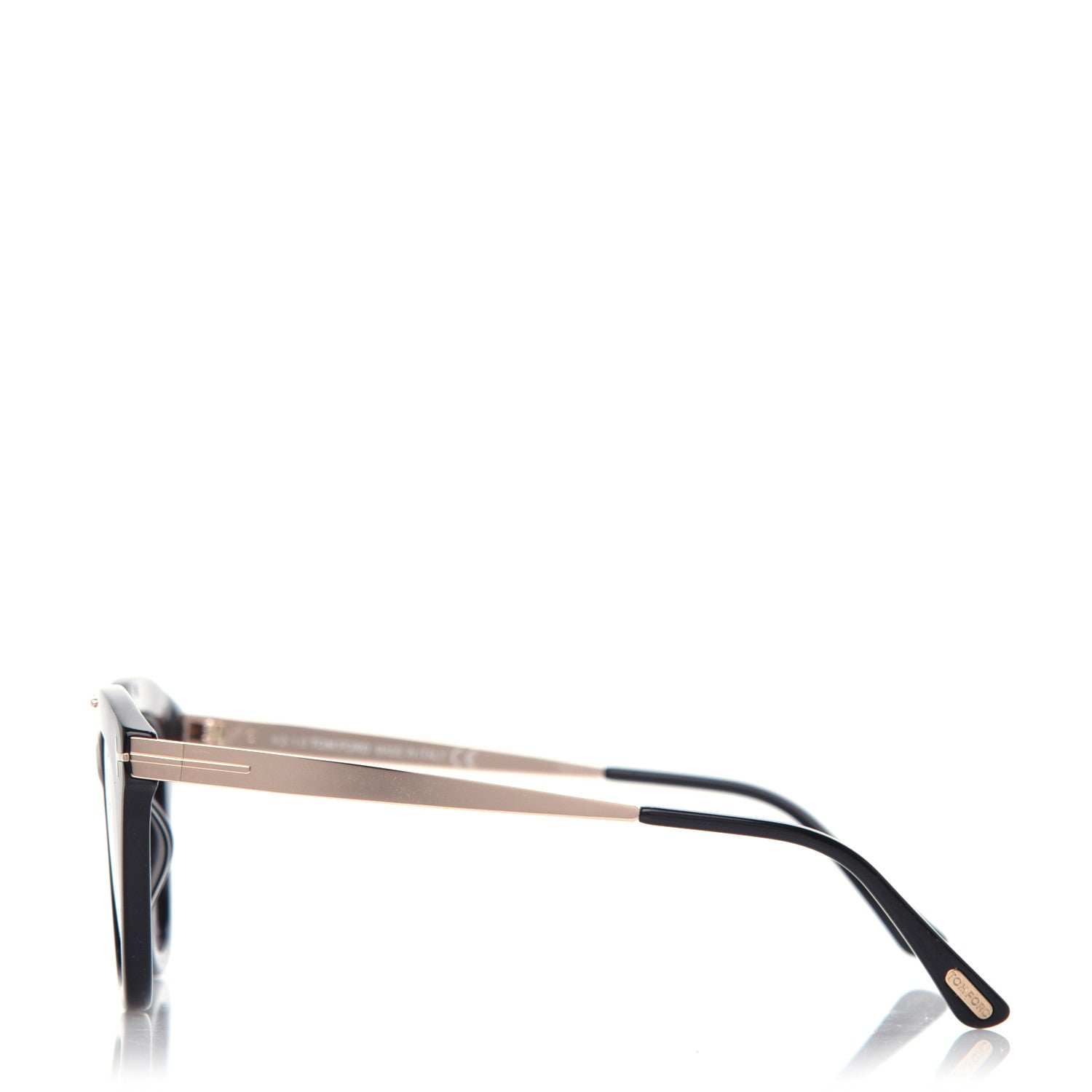 Tom Ford Acetate Anna Sunglasses TF575 Black 3 of 8