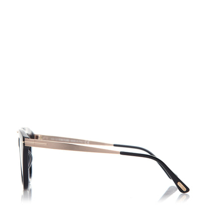 Tom Ford Acetate Anna Sunglasses TF575 Black 3 of 8