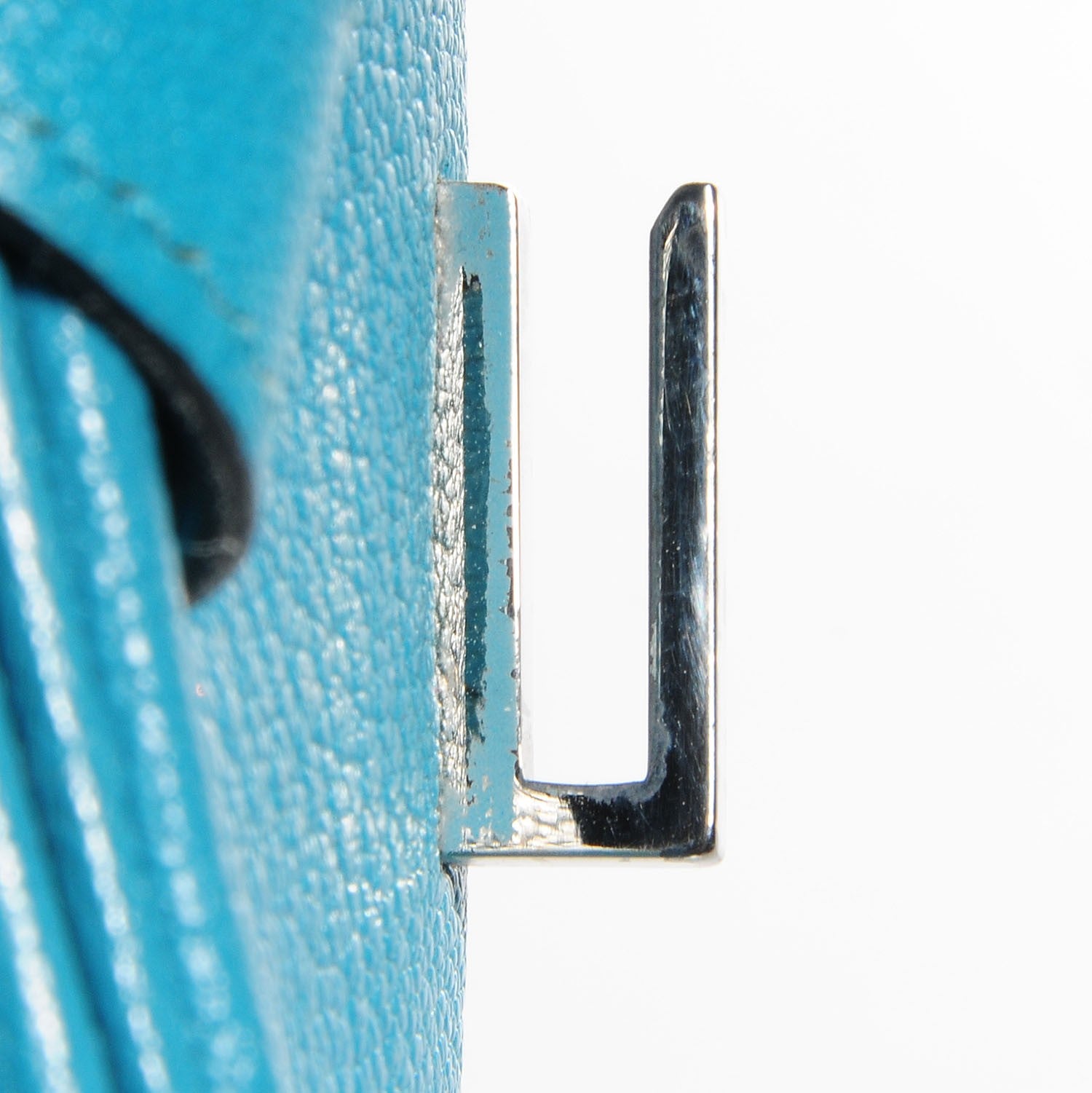 Hermes Chevre de Coromandel Birkin 30 Turquoise 14 of 28