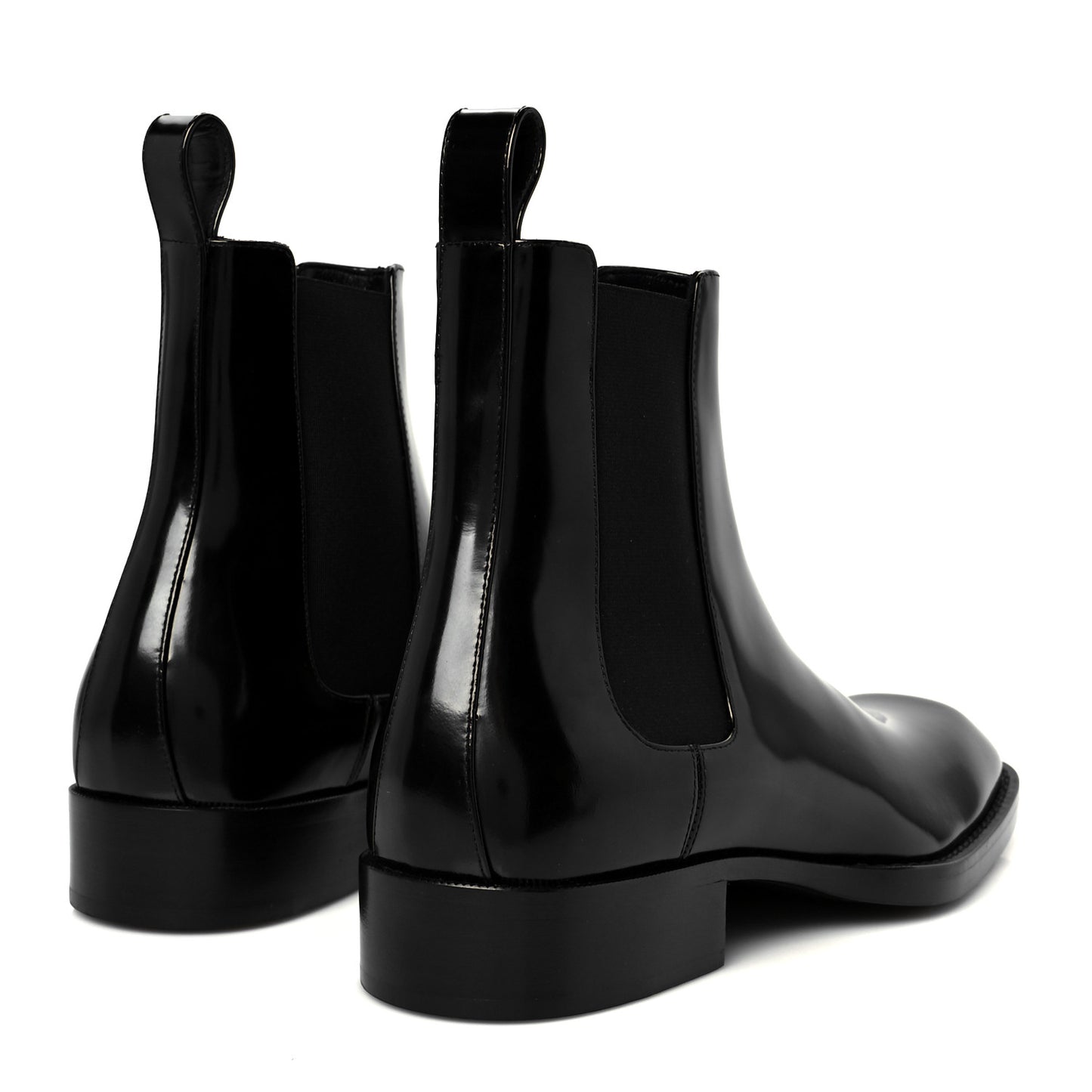 Vitello Moet Mens Vadim 25 Booties 39 Black