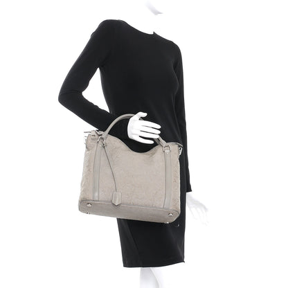 Louis Vuitton Monogram Lambskin Antheia IXIA PM Gris Clair 3 of 8