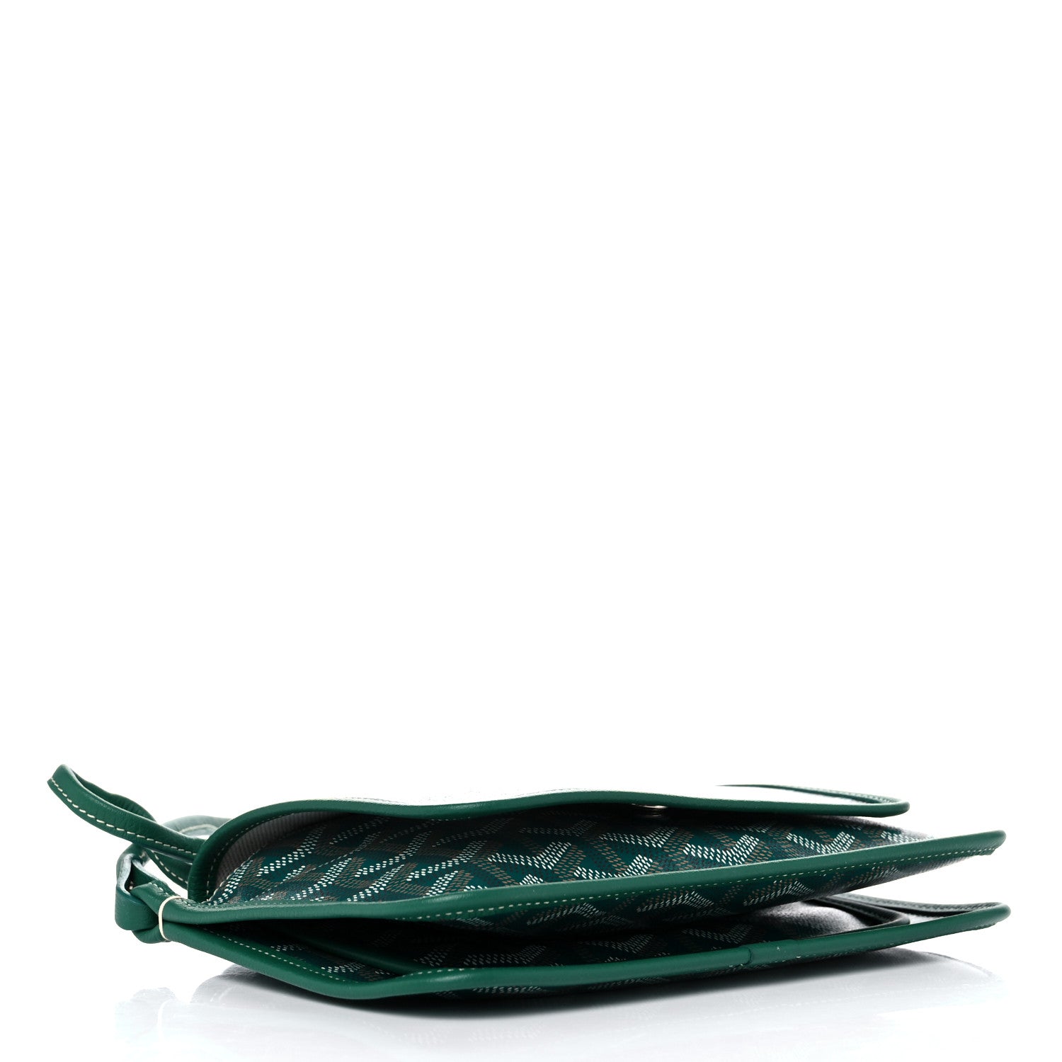 Goyard Goyardine Plumet Wallet Clutch Green 4 of 8