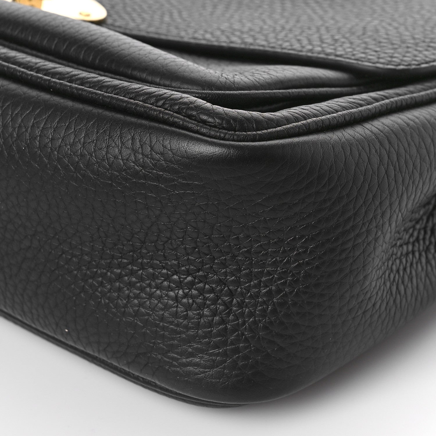 Mulberry Heavy Grained Calfskin Darley Satchel Black 8 of 8