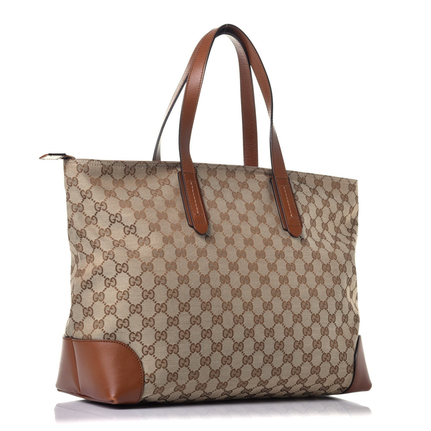 Gucci Monogram Large Original Tote Tan 3 of 9