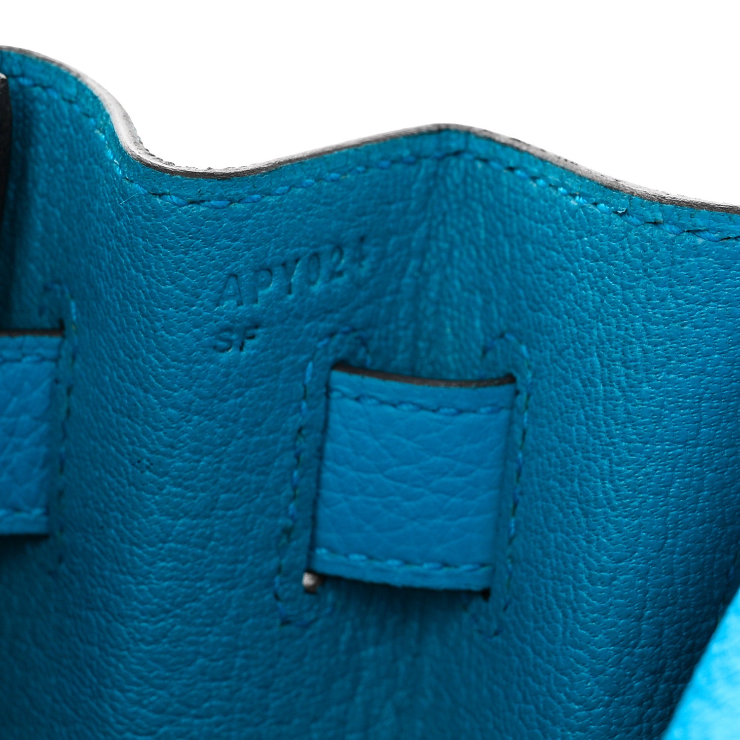 Hermes Togo Kelly Retourne 32 Bleu Zanzibar 7 of 11