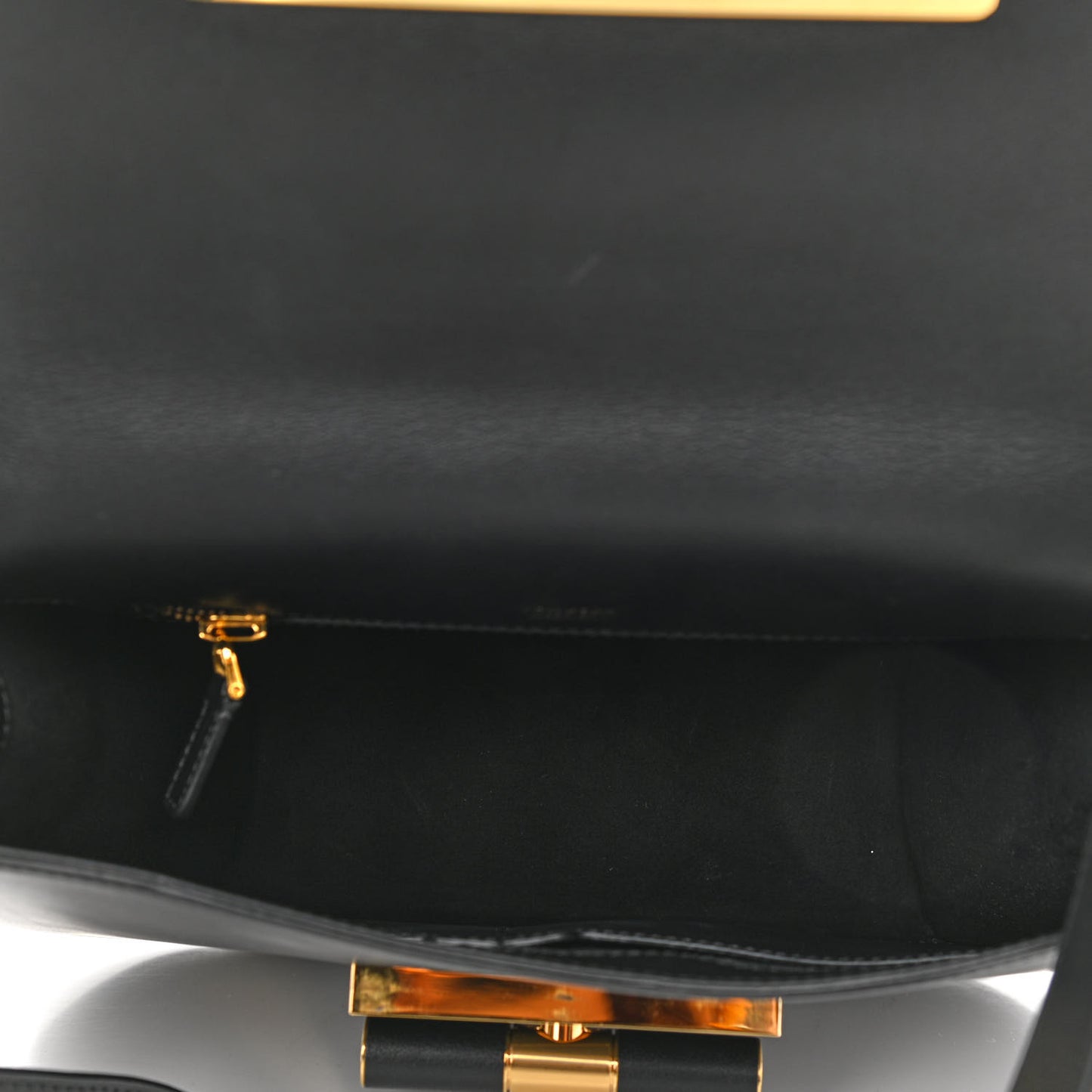 Calfskin Natalia Shoulder Bag Black