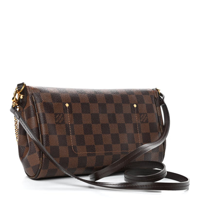 Louis Vuitton Damier Ebene Favorite MM 3 of 9