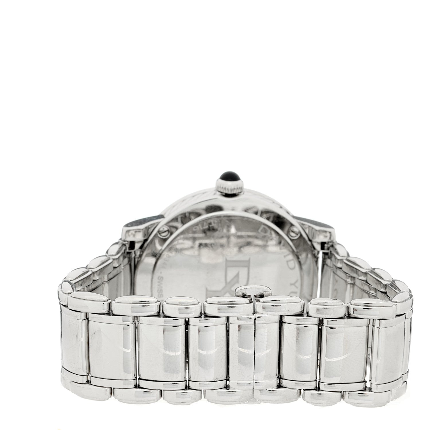 David Yurman Stainless Steel Diamond Mother of Pearl 38mm Classic Quartz Watch 3 of 5